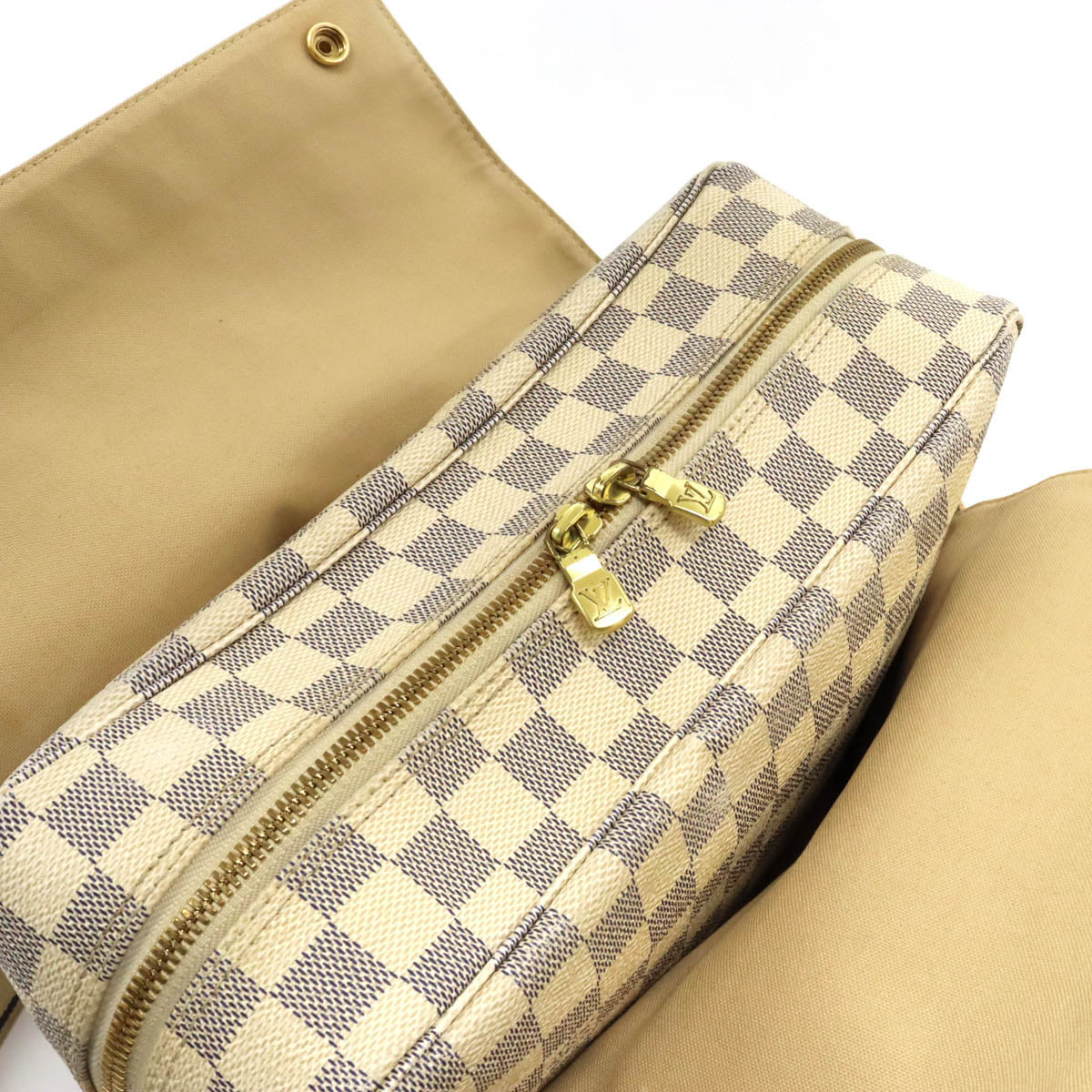 Louis Vuitton Damier Azur Naviglio Shoulder Bag N51189