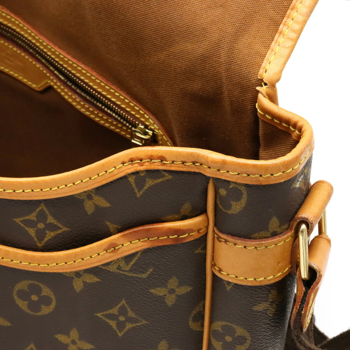 Louis Vuitton Monogram Gibeciere GM Messenger Bag M42249