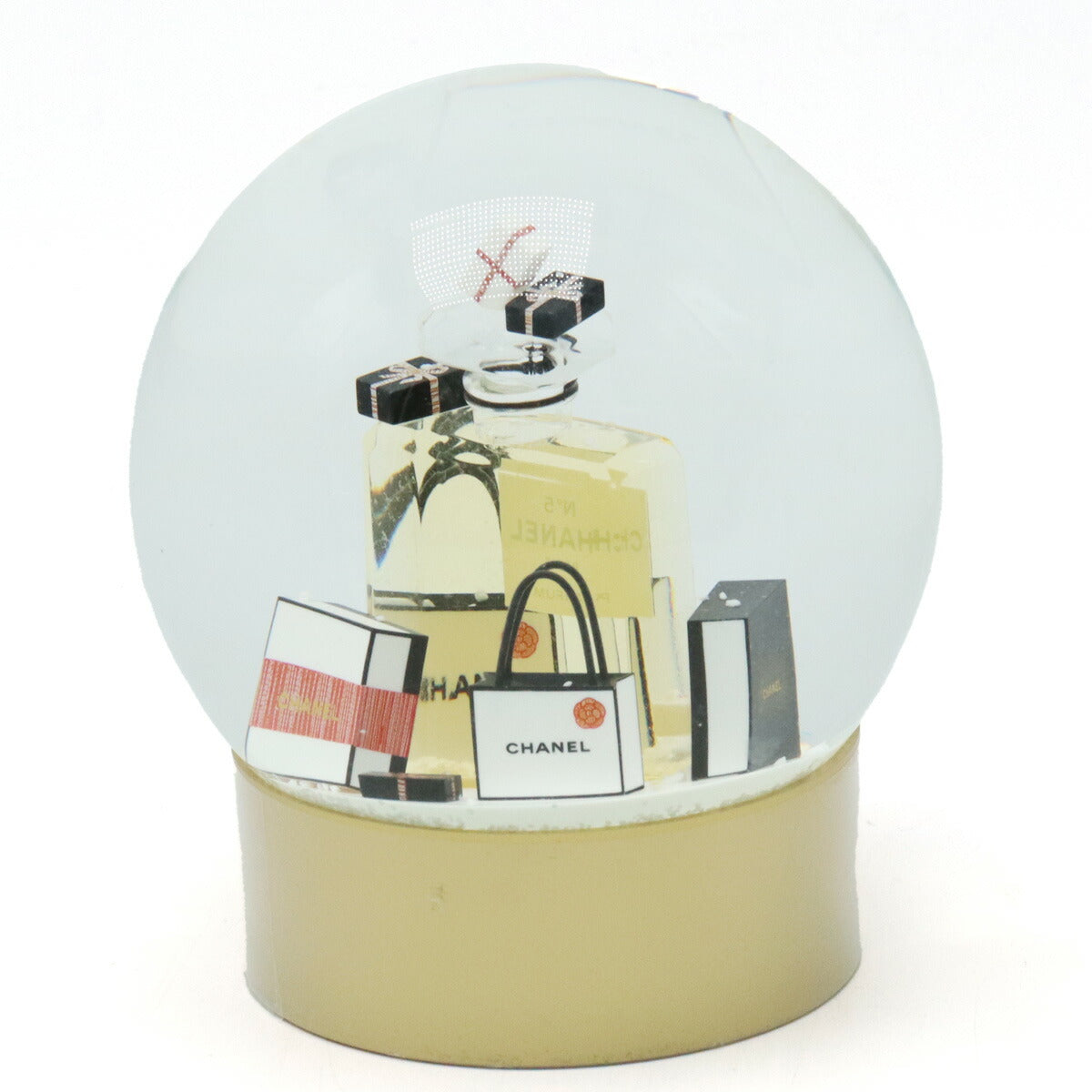 Chanel Snow Globe Ornament Novelty Perfume