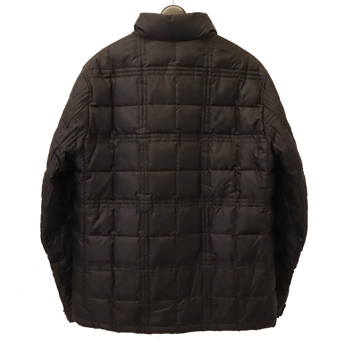 Burberry Black Label Men's Quilted Down Jacket Polyester L in Great Condition