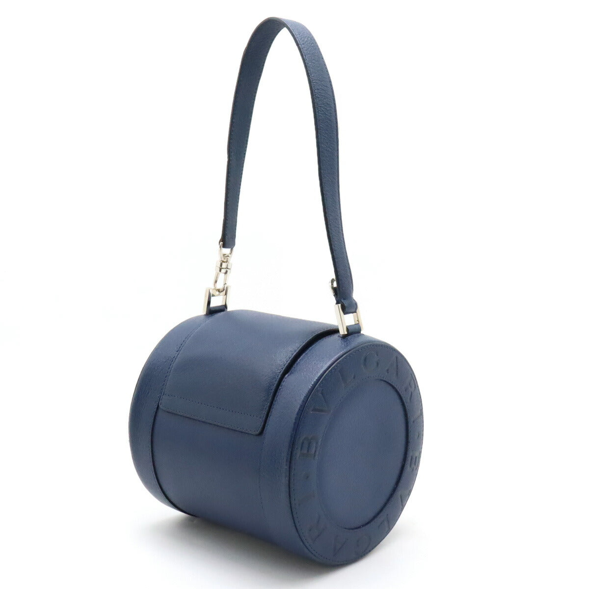 Bvlgari B-ZERO1 Leather Handbag Blue