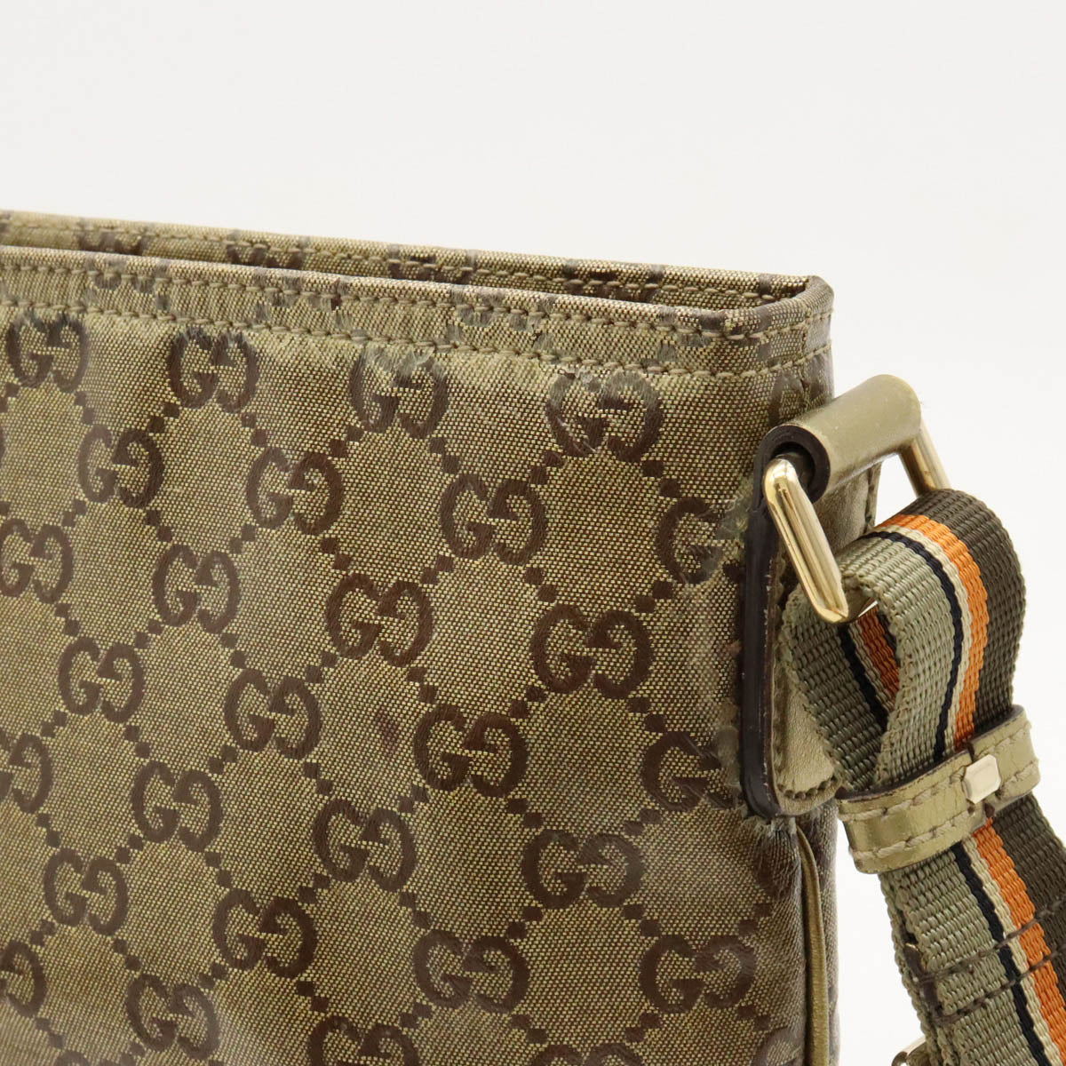 Gucci GG Crystal Coated Canvas Shoulder Bag