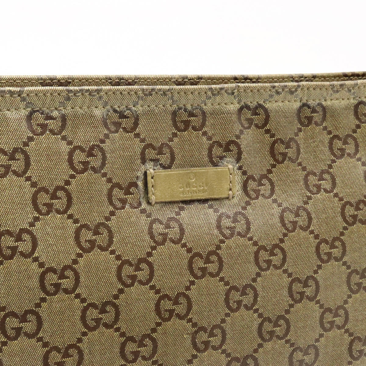 Gucci GG Crystal Coated Canvas Shoulder Bag