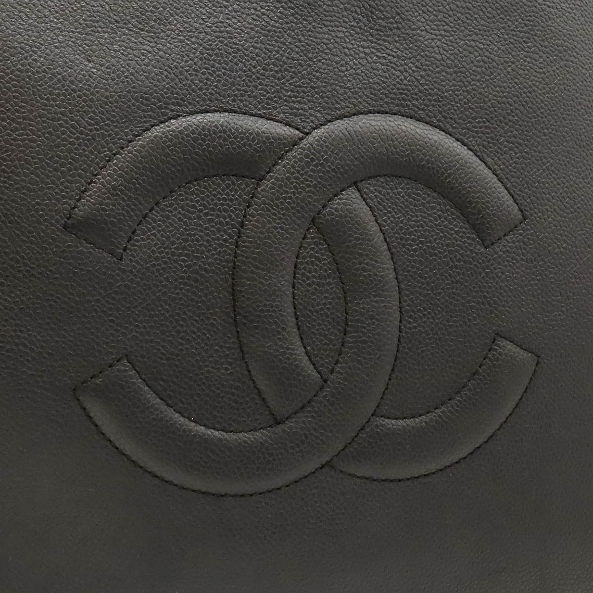 Chanel Coco Ball Leather Chain Shoulder Tote Bag A03578 in Very Good Condition