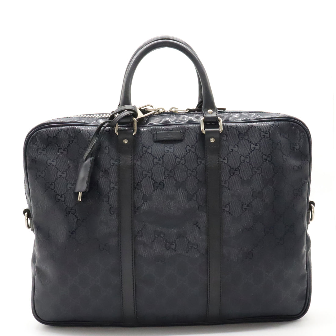 Gucci GG Imprime Business Briefcase PVC Leather