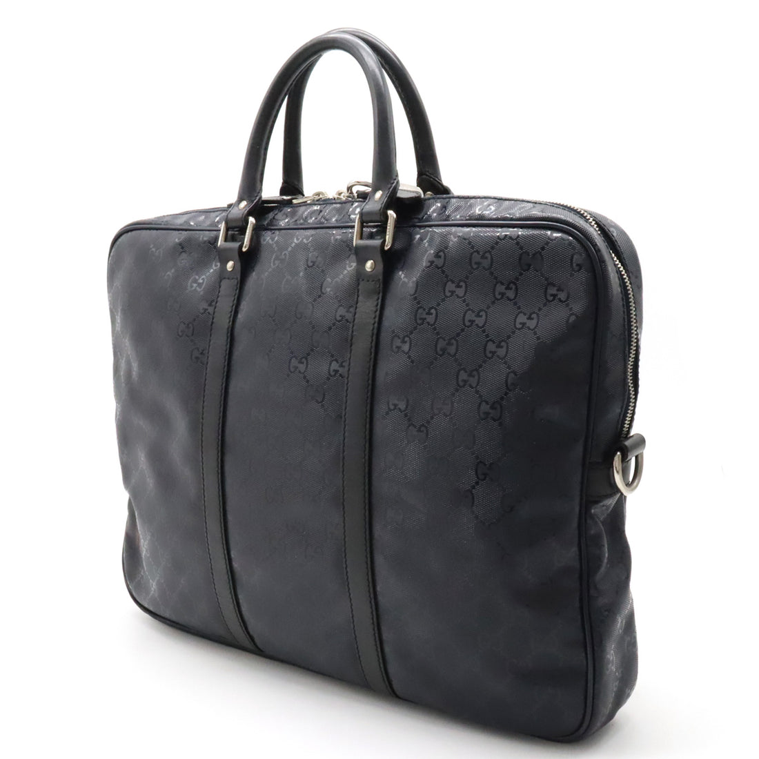 Gucci GG Imprime Business Briefcase PVC Leather