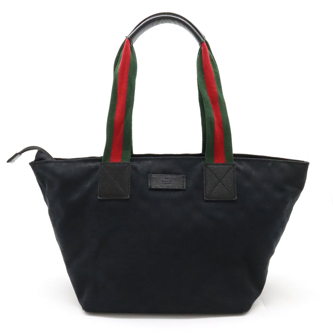 Gucci GG Canvas Leather Tote Bag 131230