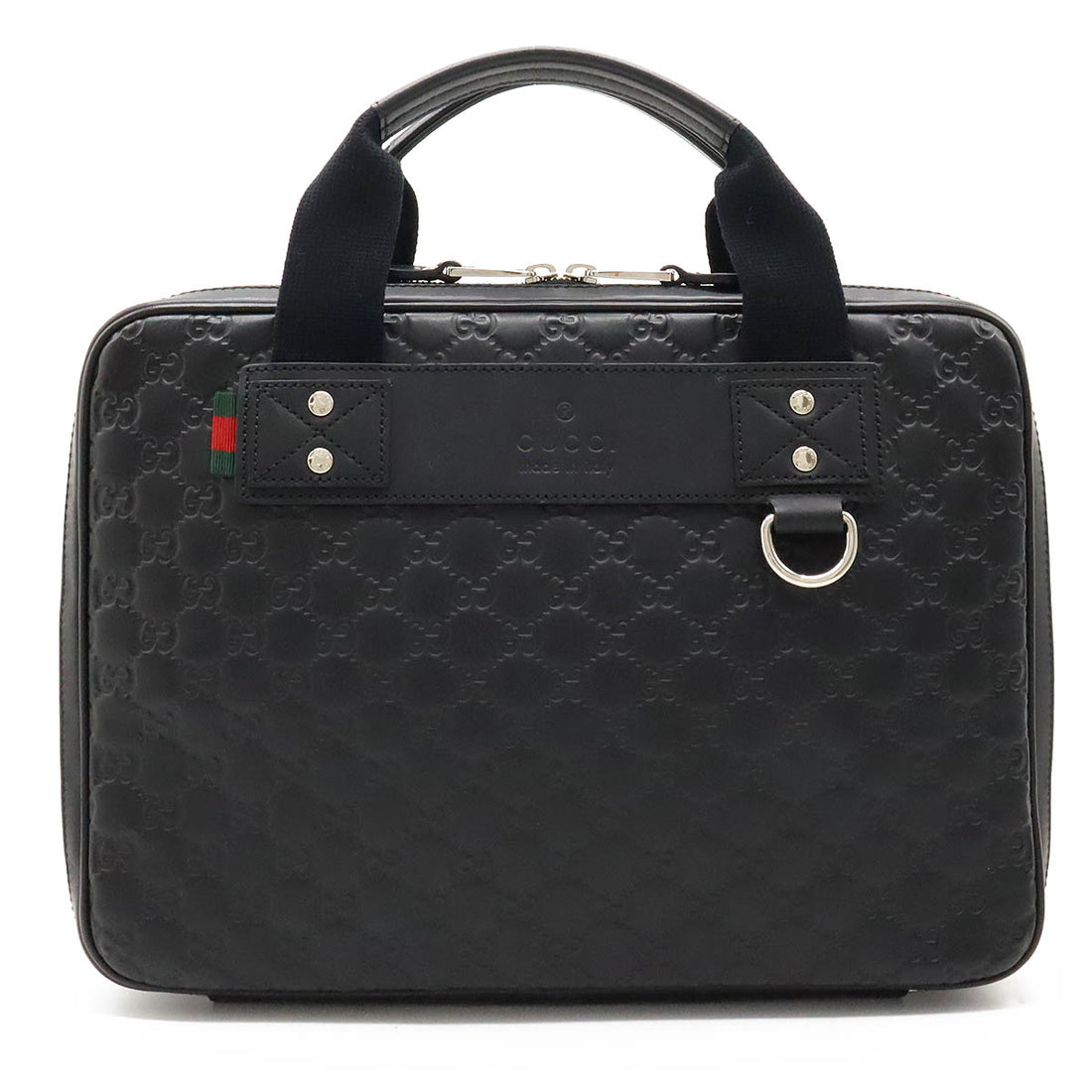 Gucci Rubber Leather PC Case Briefcase