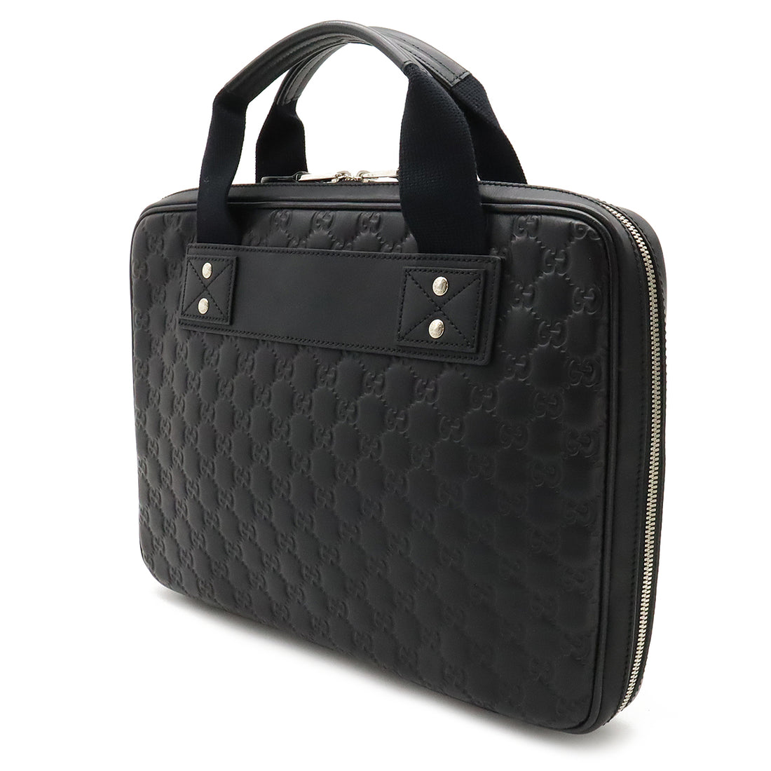 Gucci Rubber Leather PC Case Briefcase