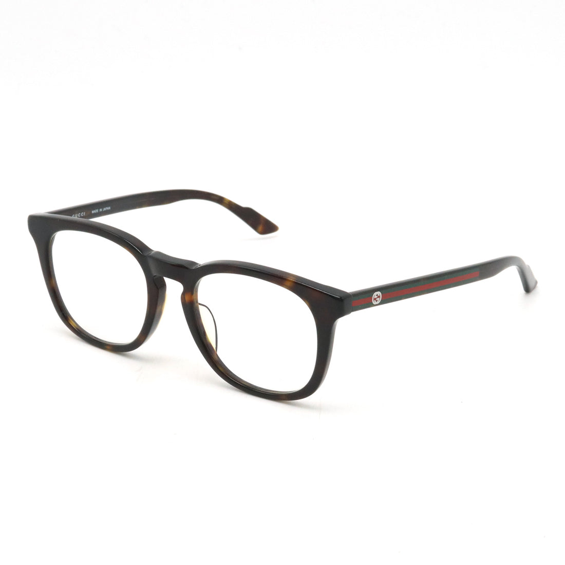 Gucci GG1122/J Eyeglasses Dark Brown Marble