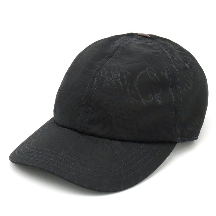 Berluti Nylon Leather Cap Black in Pristine Condition