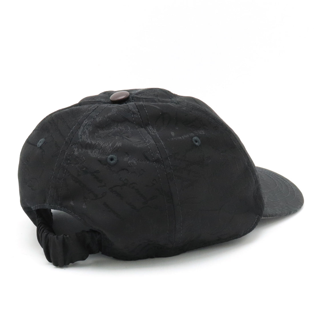 Berluti Nylon Leather Cap Black in Pristine Condition