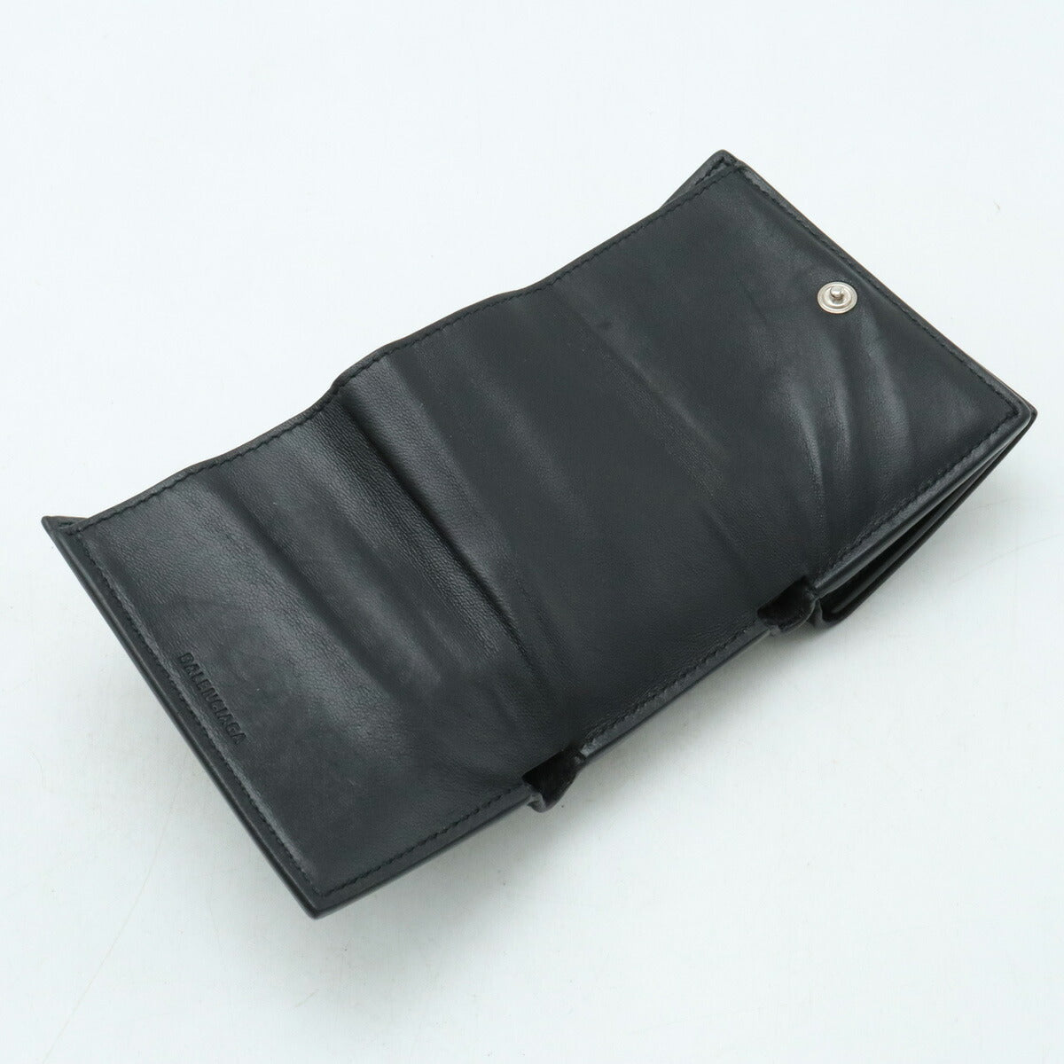 Balenciaga Everyday Mini Wallet Leather Black