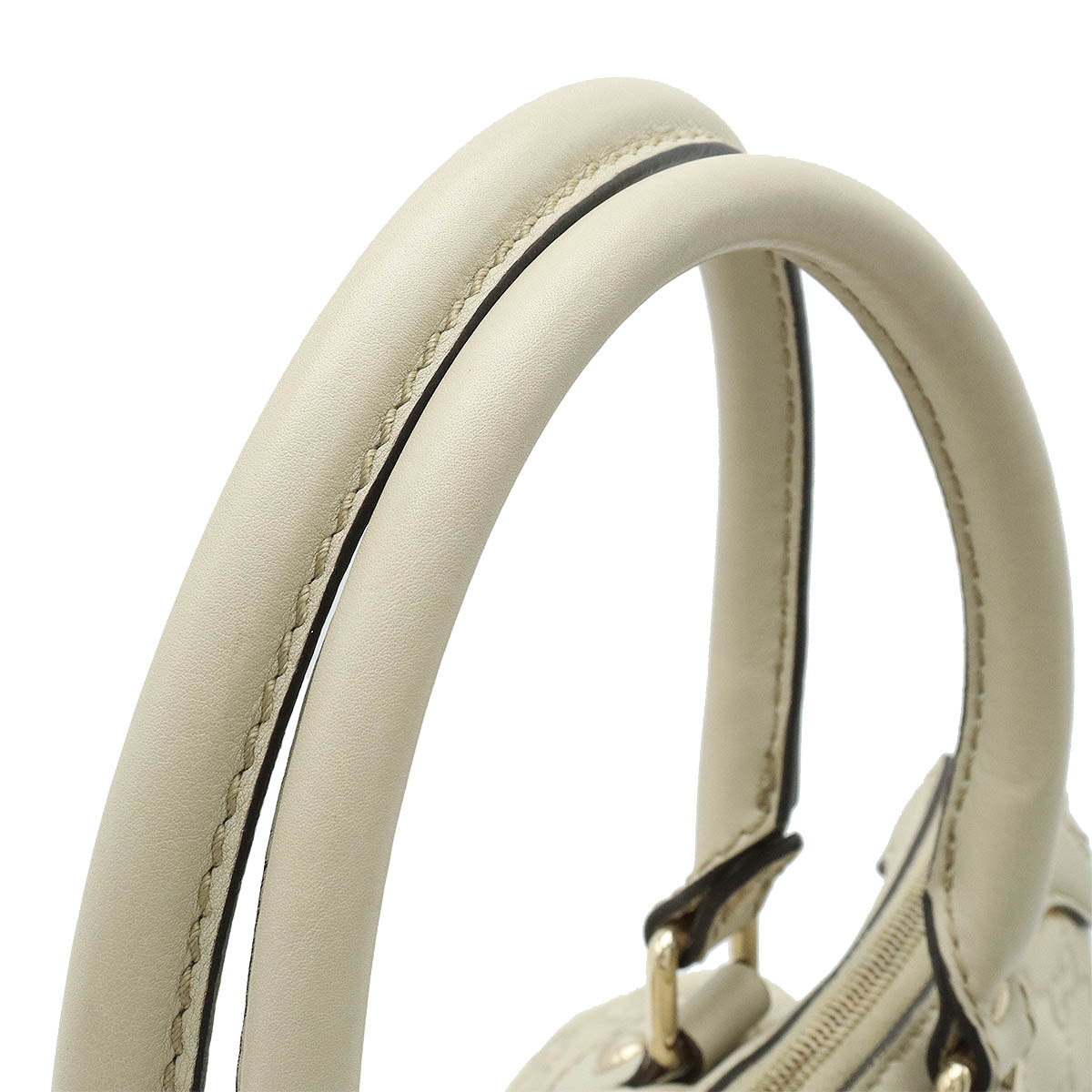 Gucci Sukey Leather Tote Bag Ivory