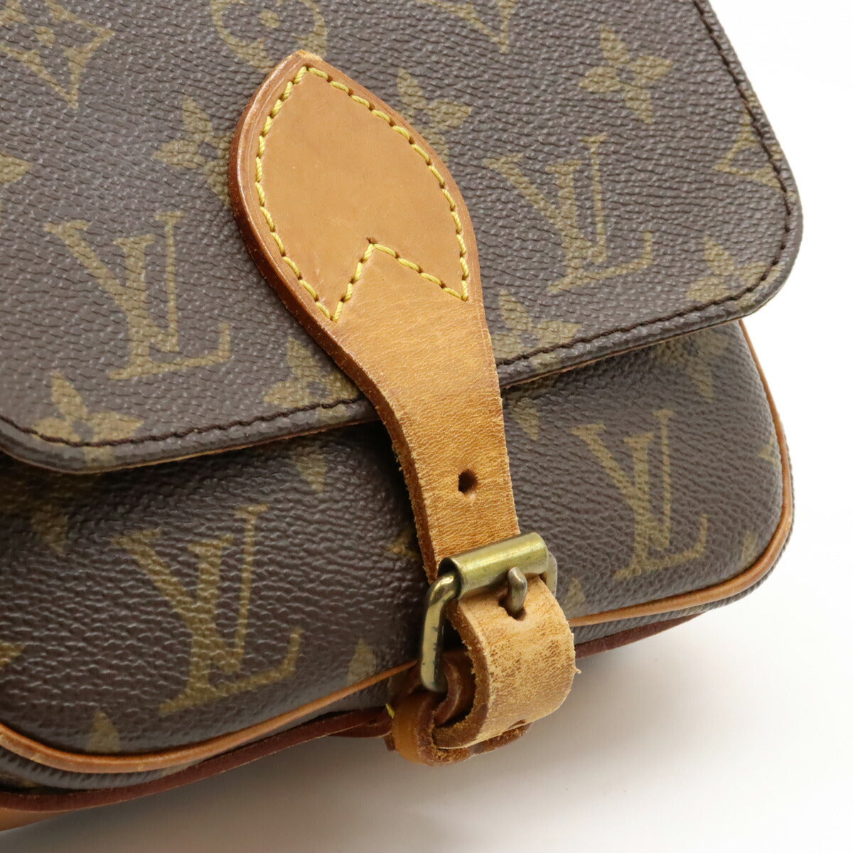 Louis Vuitton Monogram Mini Cartouchiere PM Shoulder Bag M51254