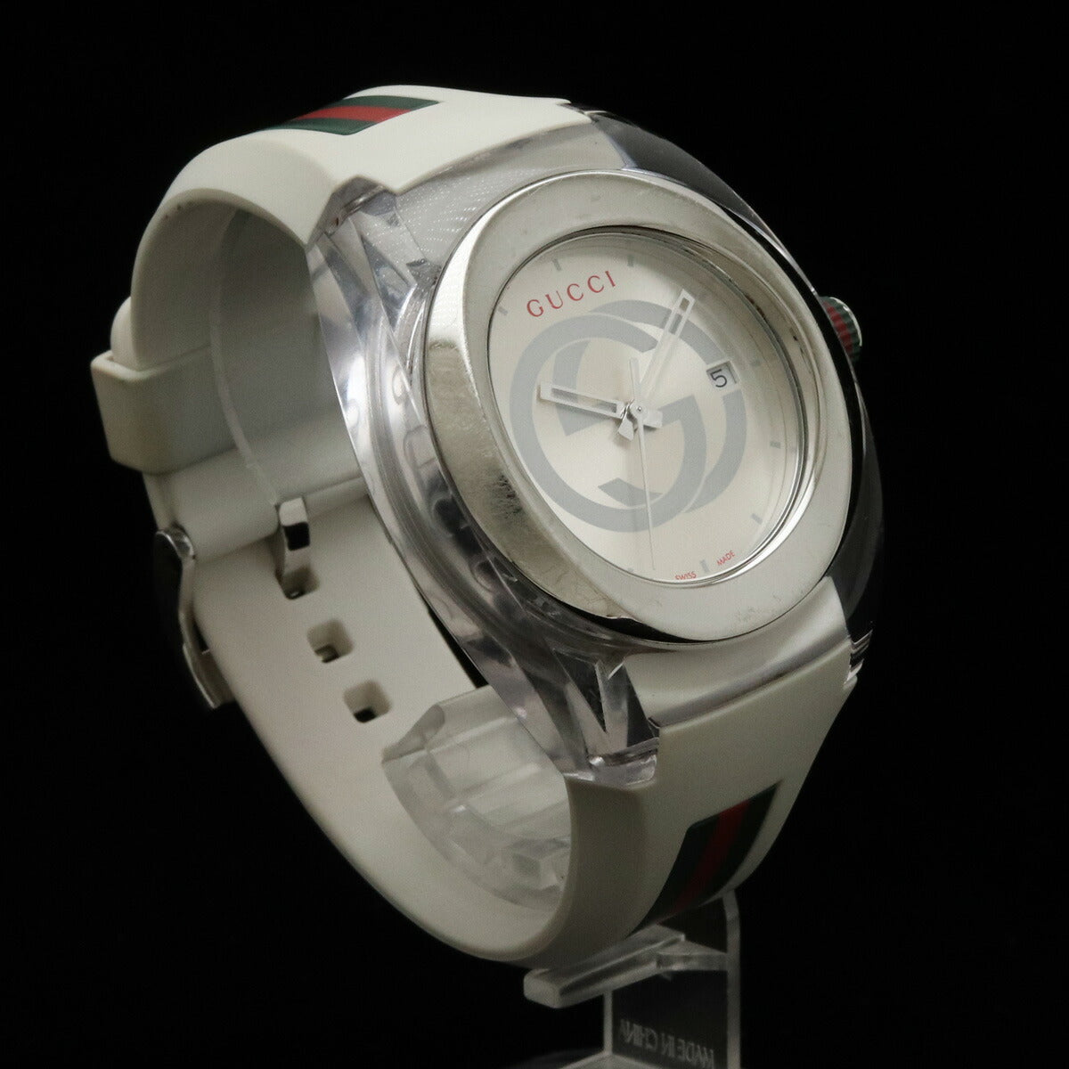 Gucci Sync Interlocking G Quartz Watch YA137102A in Very Good Condition