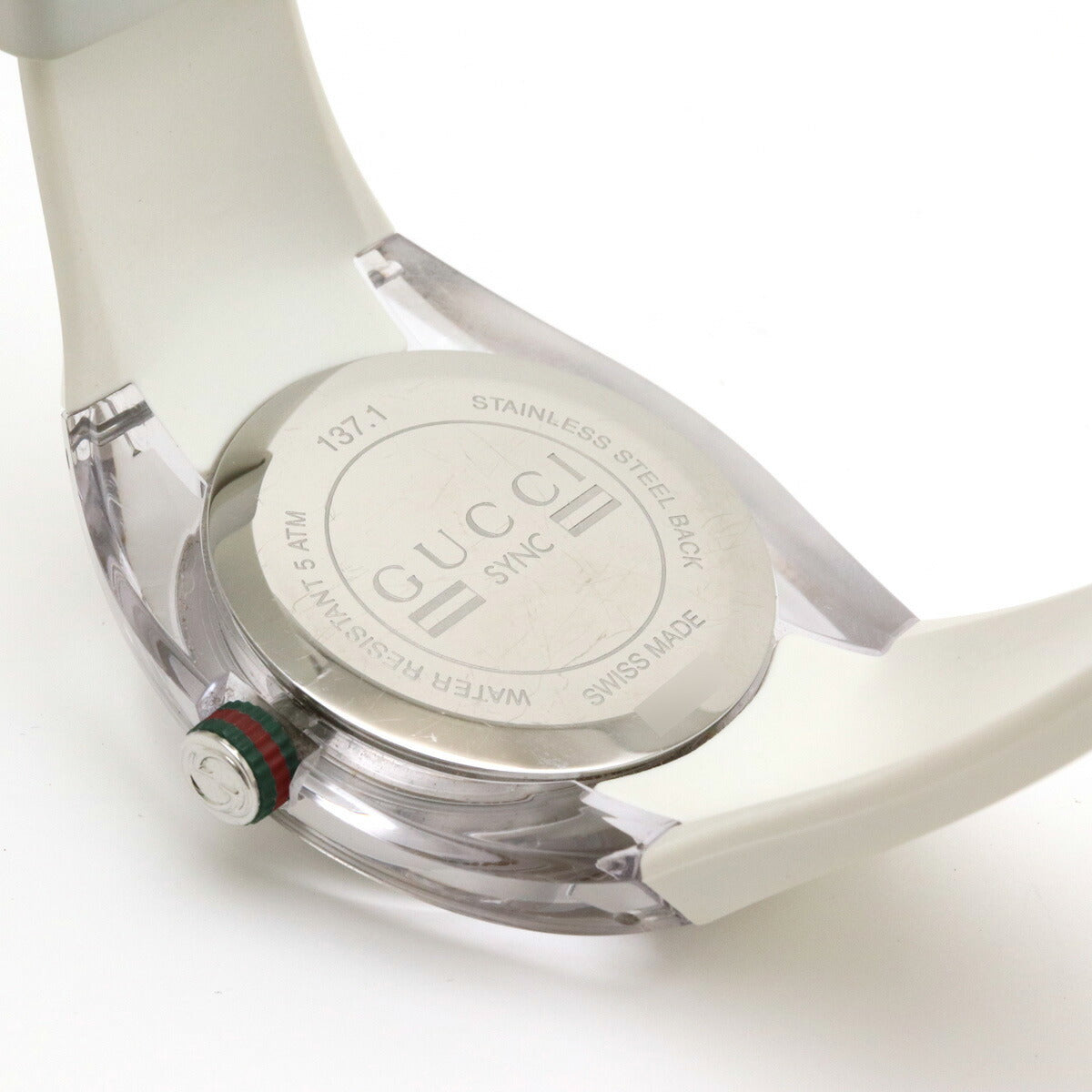 Gucci Sync Interlocking G Quartz Watch YA137102A in Very Good Condition