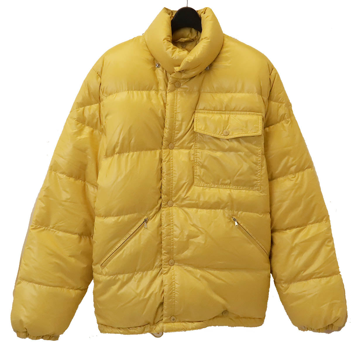 Moncler Karakorum Down Jacket Nylon 100% Yellow in Great Condition