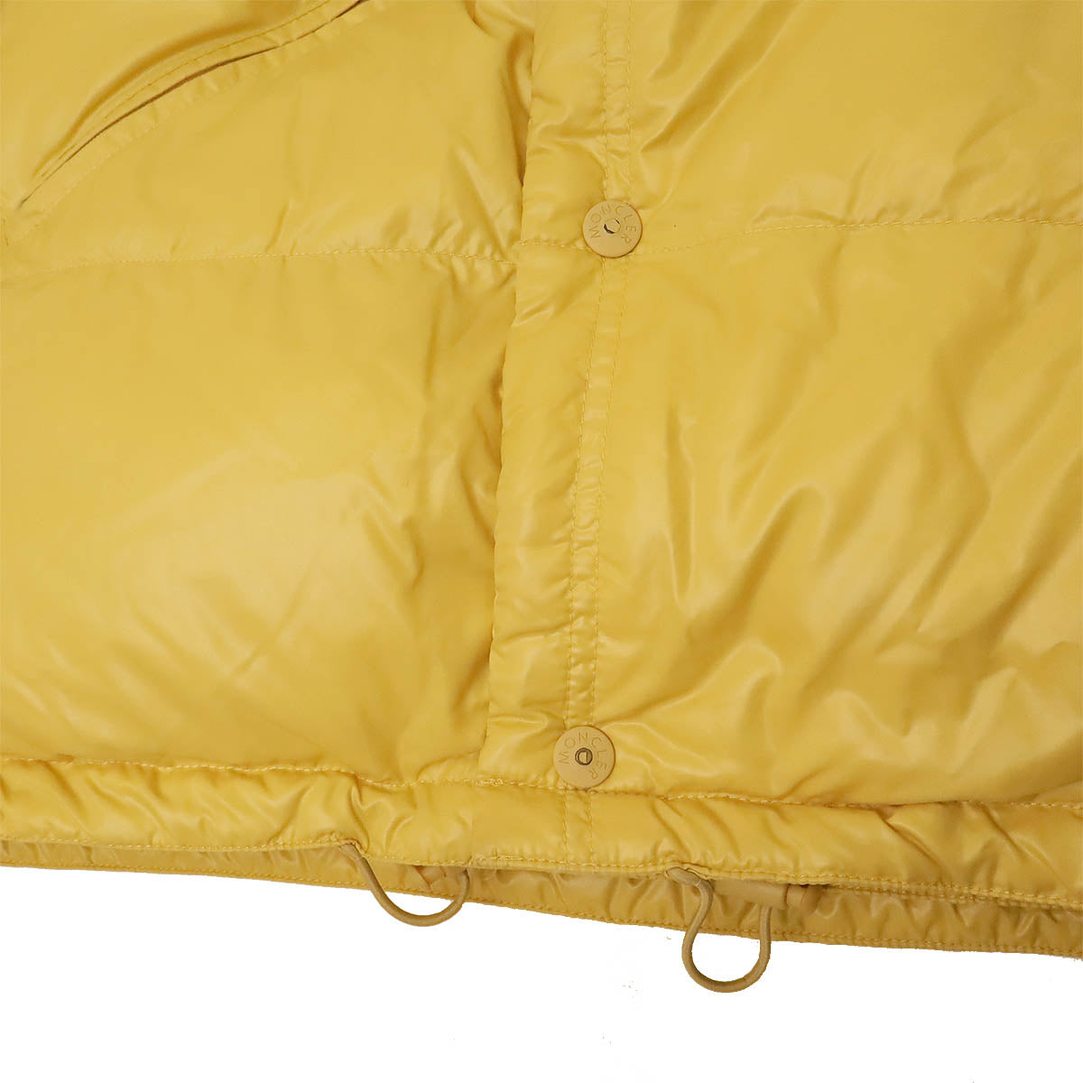 Moncler Karakorum Down Jacket Nylon 100% Yellow in Great Condition