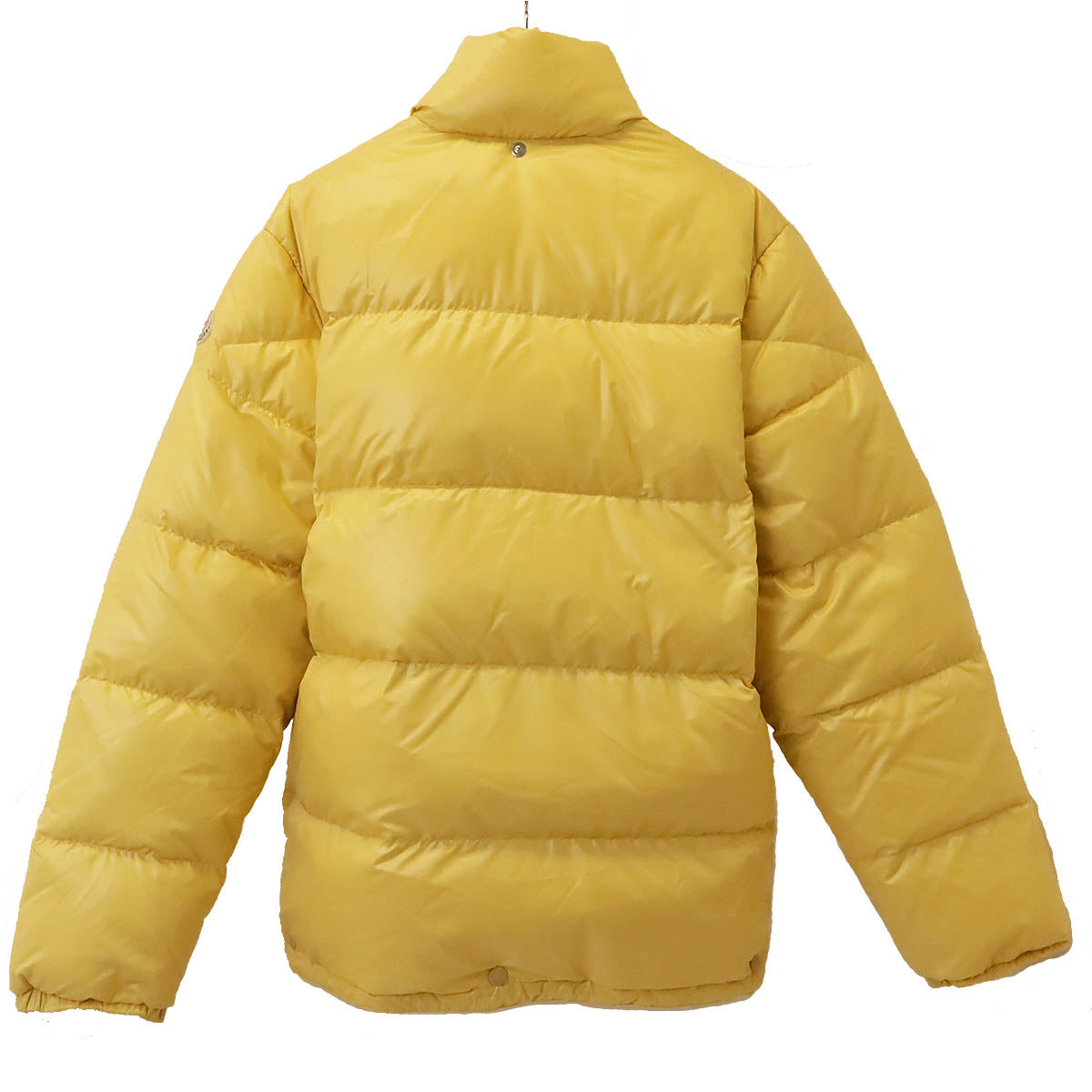 Moncler Karakorum Down Jacket Nylon 100% Yellow in Very Good Condition