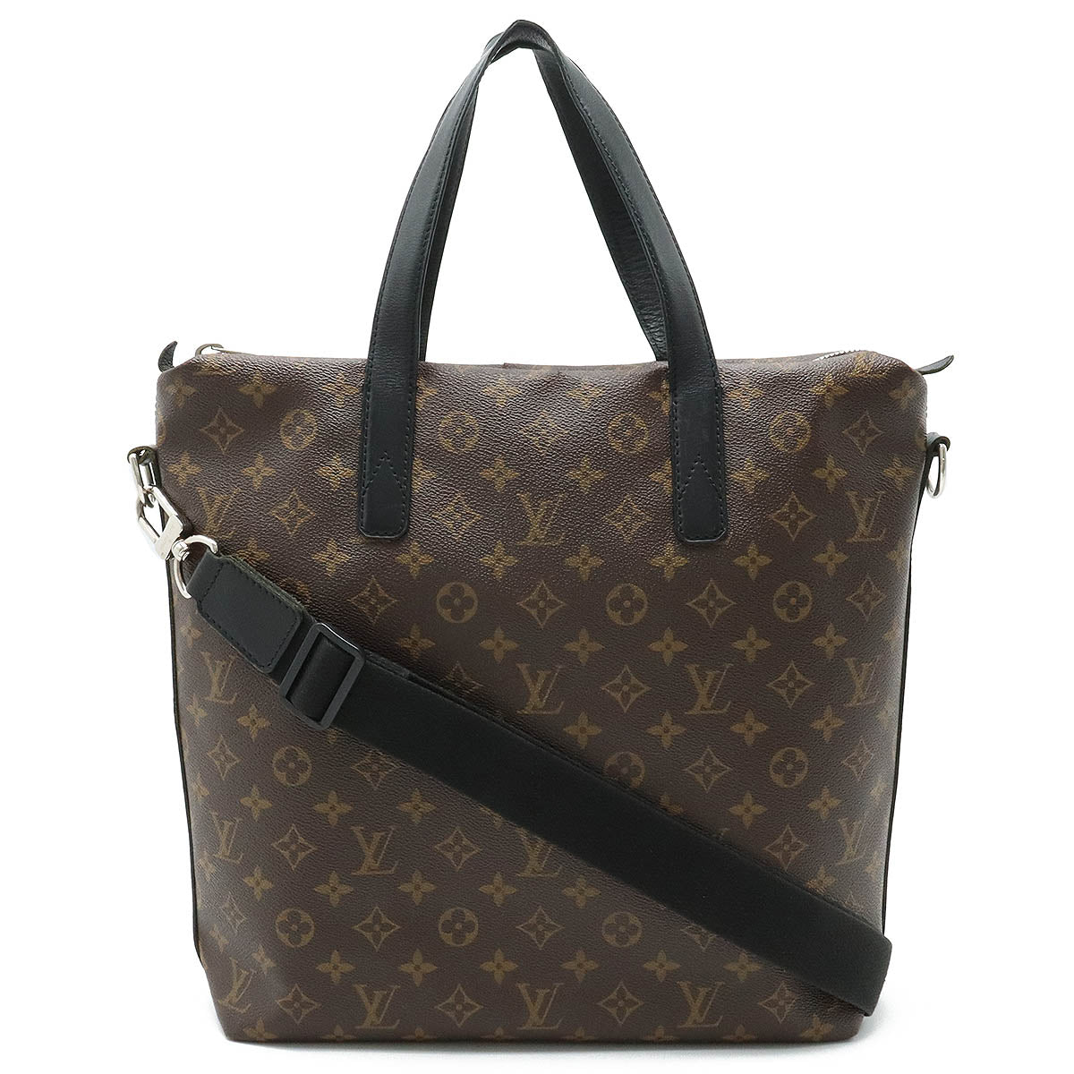 Louis Vuitton Monogram Macassar Kitan 2WAY Tote Bag M40388