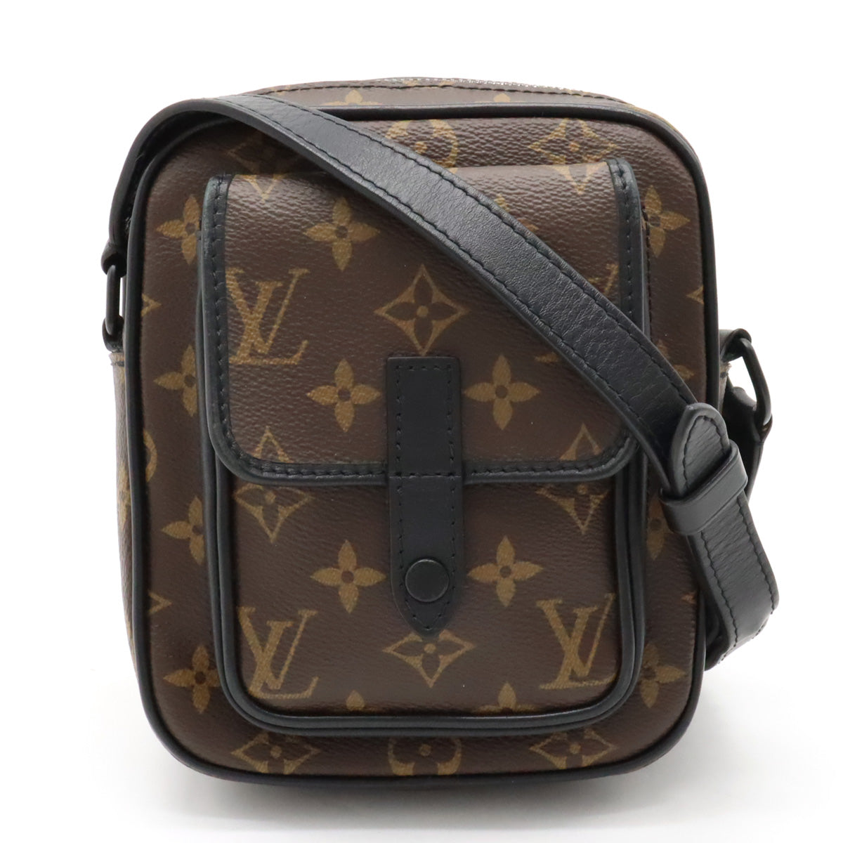 Louis Vuitton Monogram Leather Christopher Wallet Bag M69404 in Great Condition