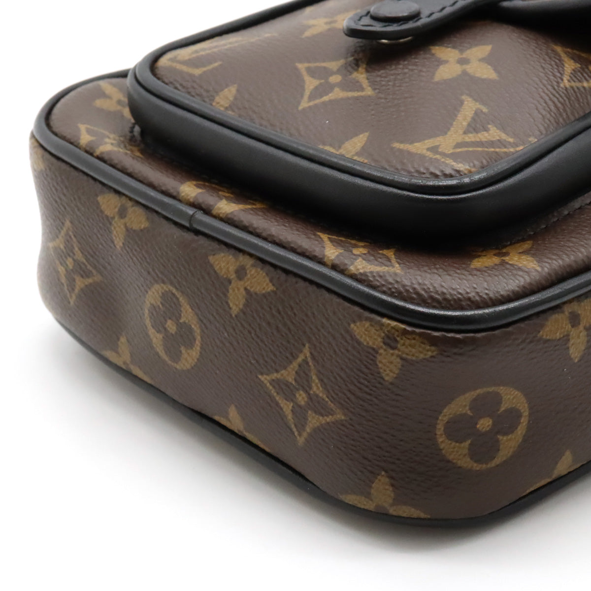 Louis Vuitton Monogram Leather Christopher Wallet Bag M69404 in Great Condition