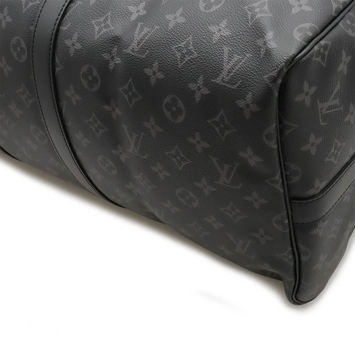 Louis Vuitton Monogram Eclipse Keepall Bandouliere 55 Bag