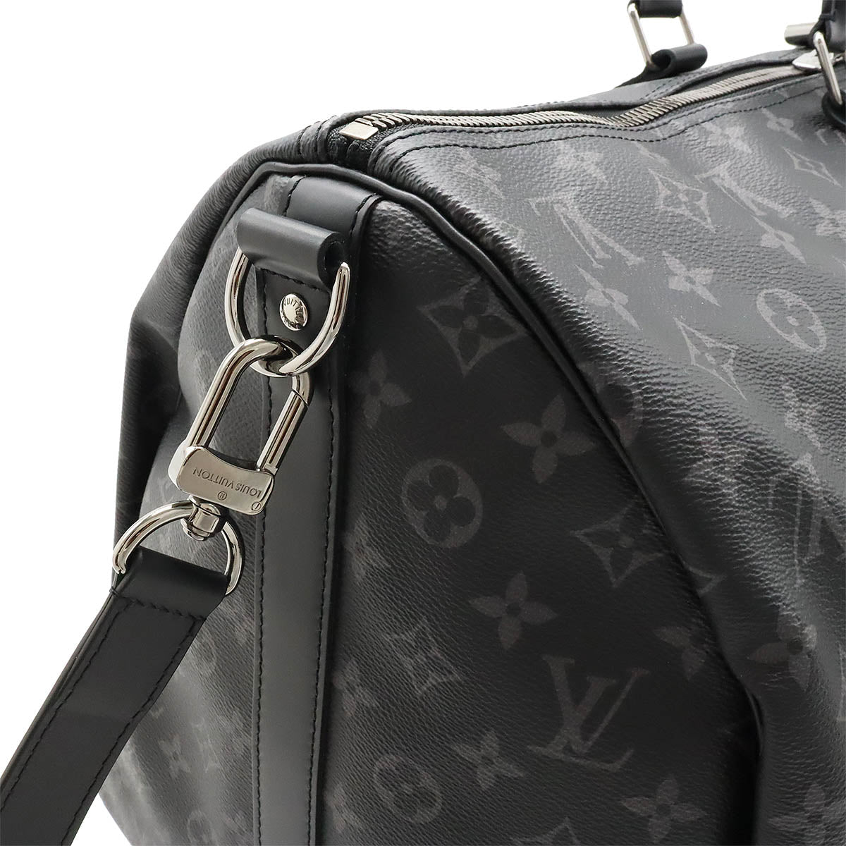 Louis Vuitton Monogram Eclipse Keepall Bandouliere 55 Bag