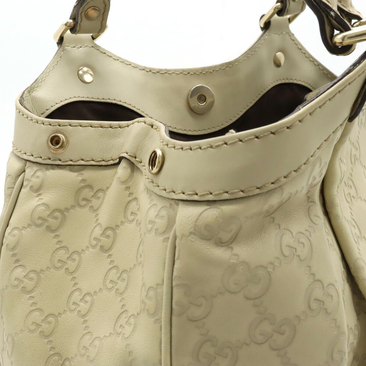 Gucci Leather Guccissima Tote Bag 211944