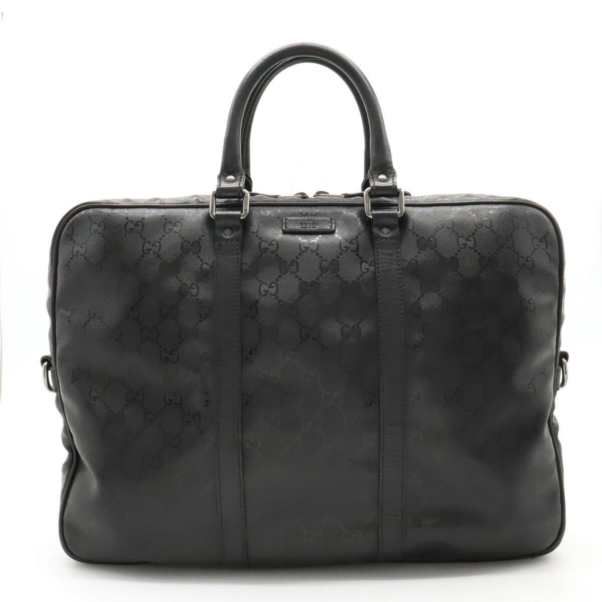 Gucci GG Imprime Business Briefcase Black