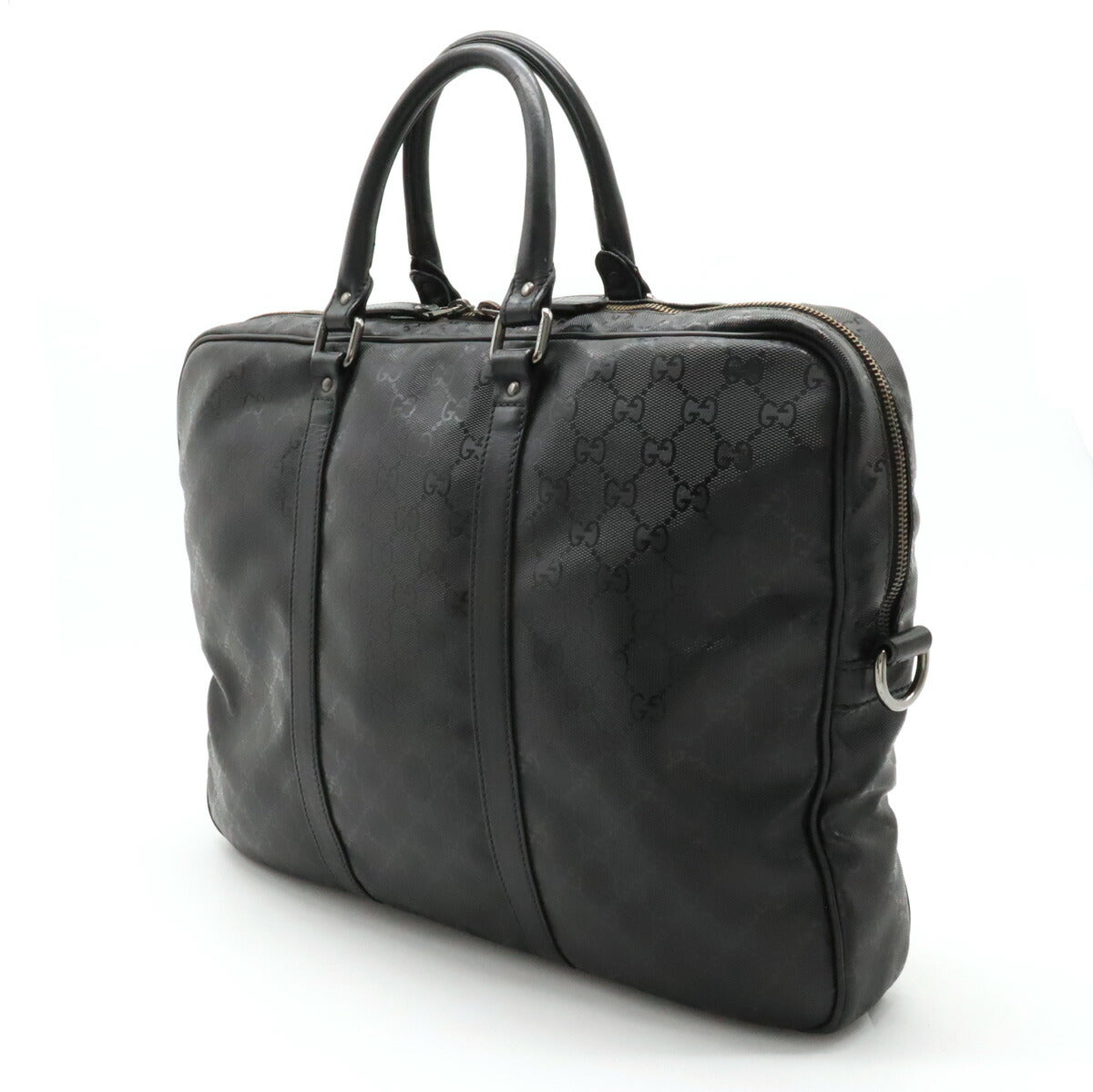 Gucci GG Imprime Business Briefcase Black