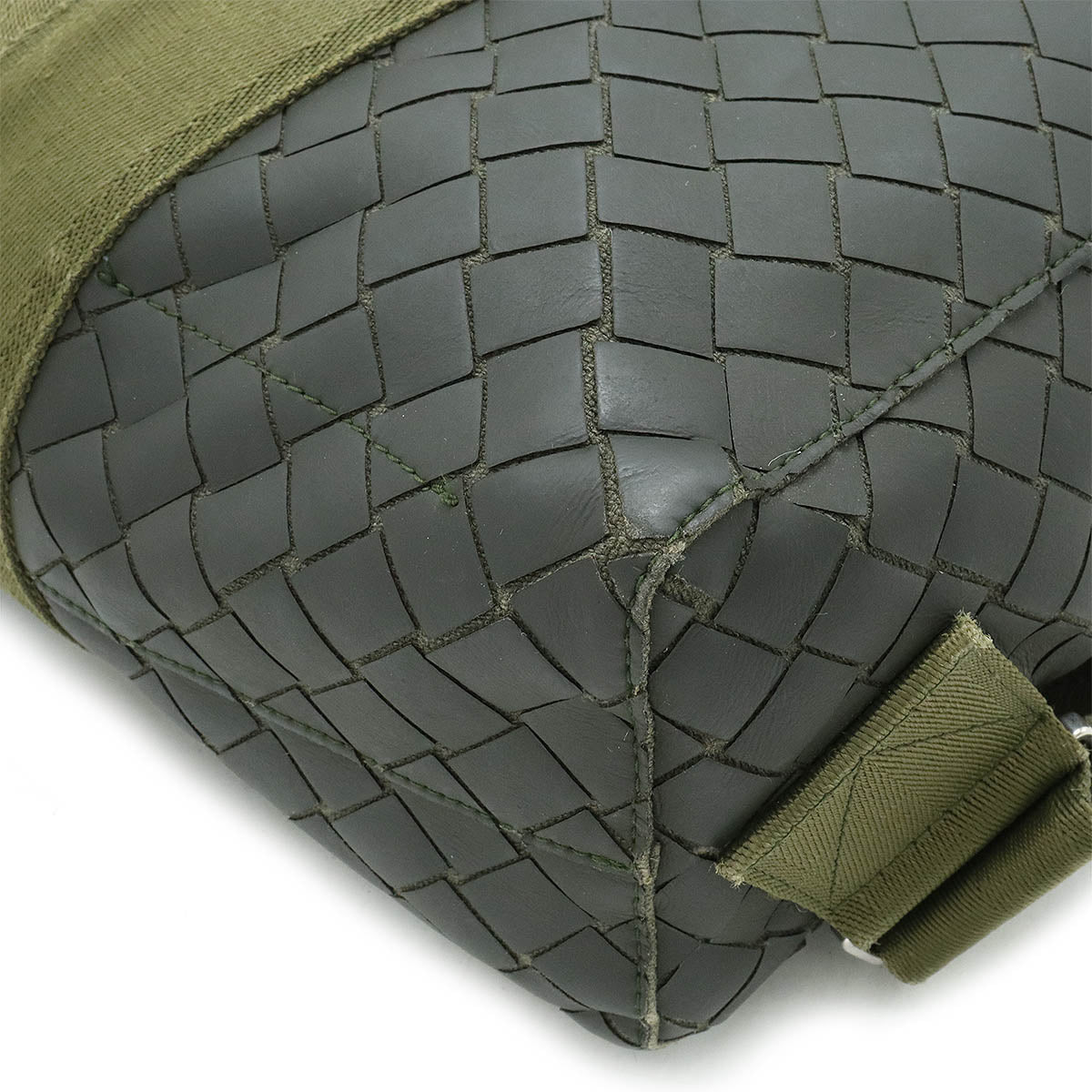 Bottega Veneta Intrecciato Rubber Backpack