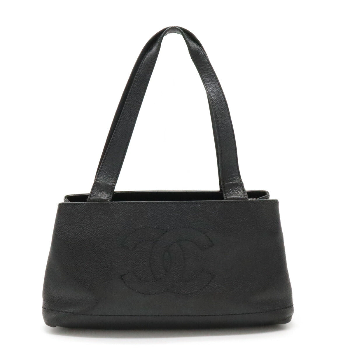 Chanel Caviar Skin Coco Mark Tote Bag