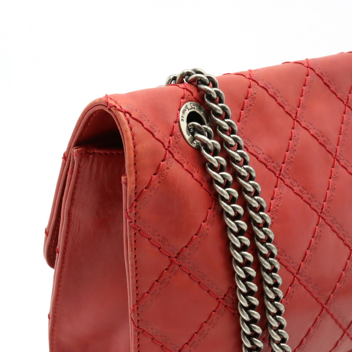 Chanel 2.55 Matelasse Leather Shoulder Bag