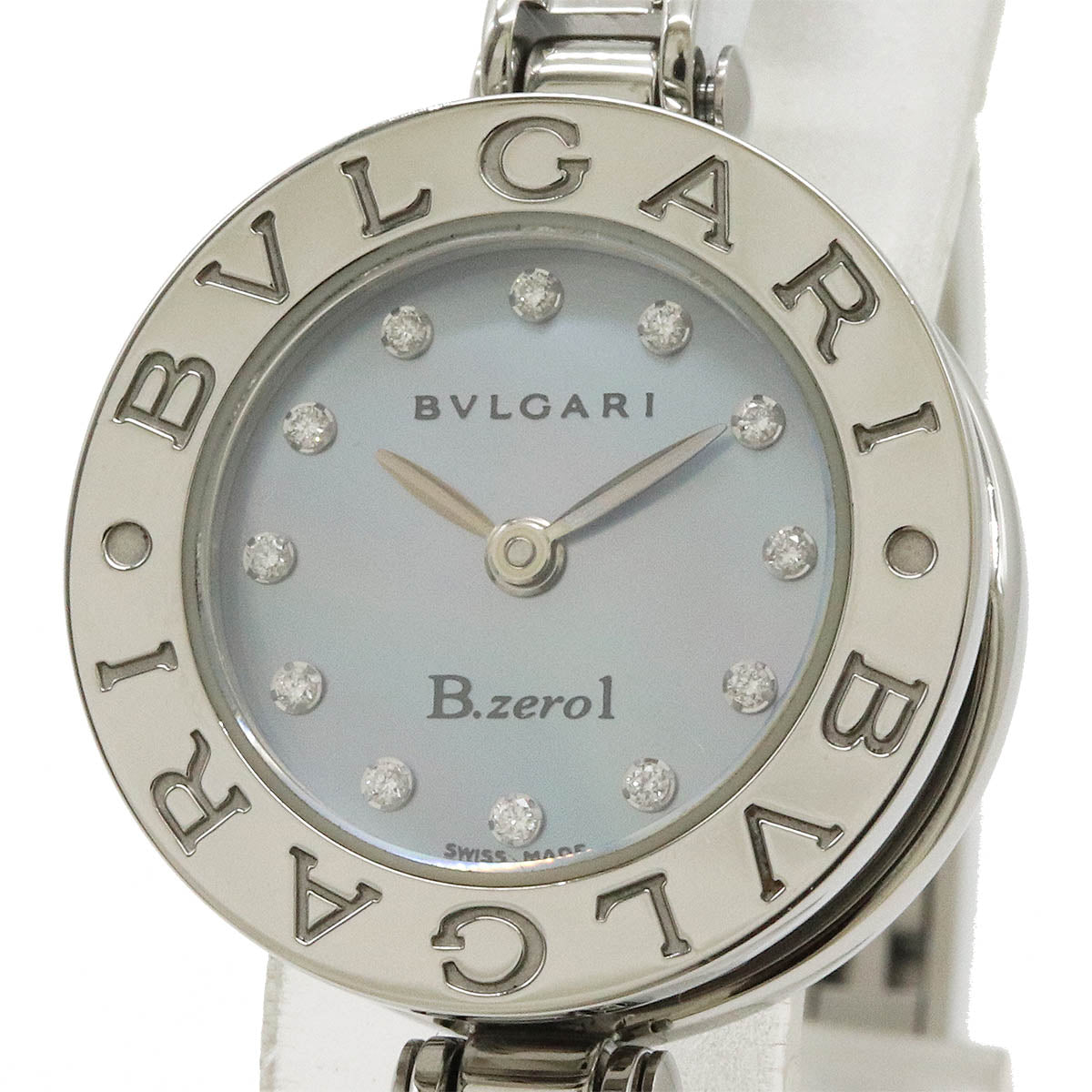 Bvlgari B.zero1 Diamond Quartz Watch BZ22S in Pristine Condition