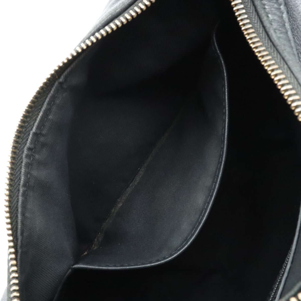 Bvlgari Leather Shoulder Bag Black