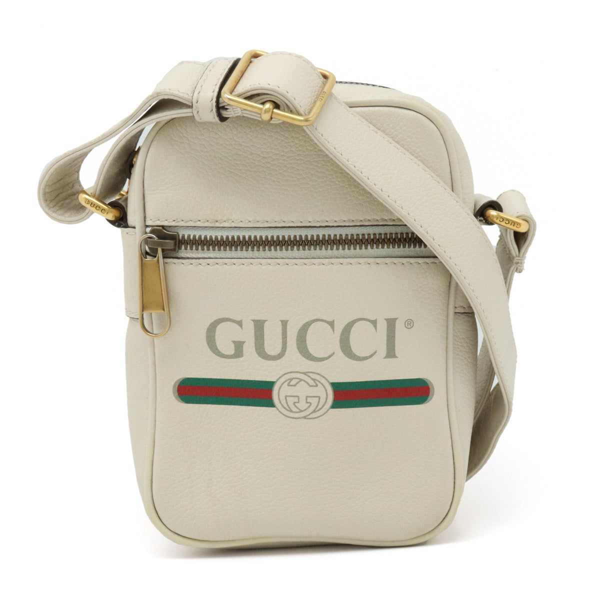 Gucci Leather Logo Shoulder Bag 574803