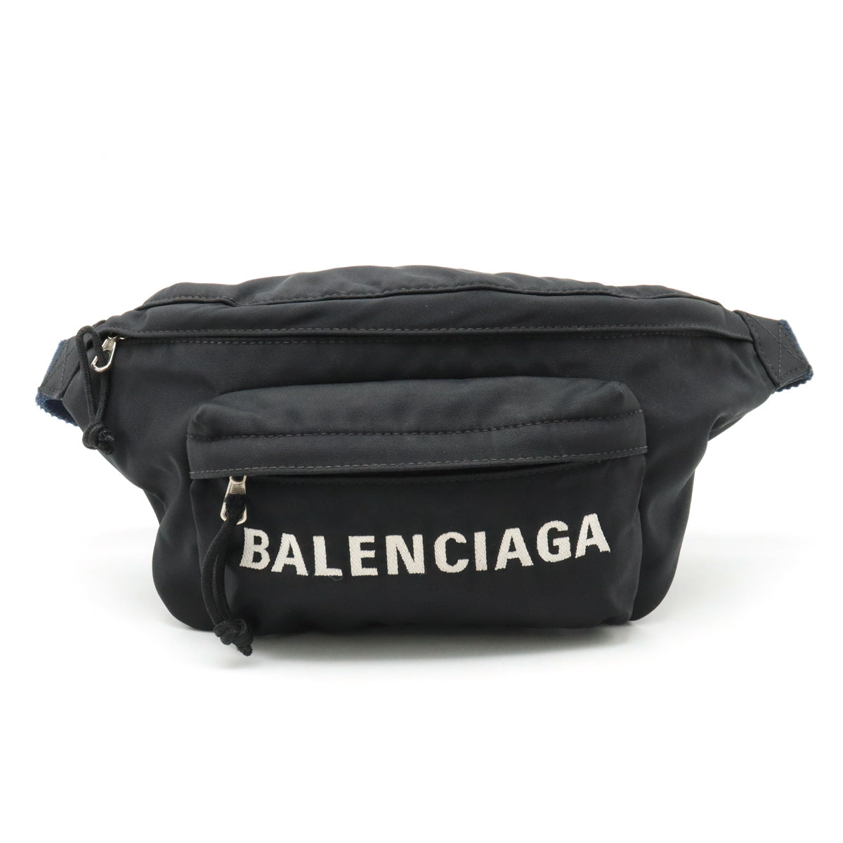 Balenciaga Wheel Logo Belt Bag Nylon Canvas