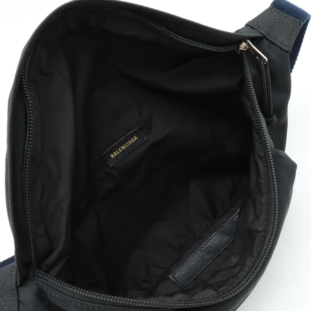 Balenciaga Wheel Logo Belt Bag Nylon Canvas