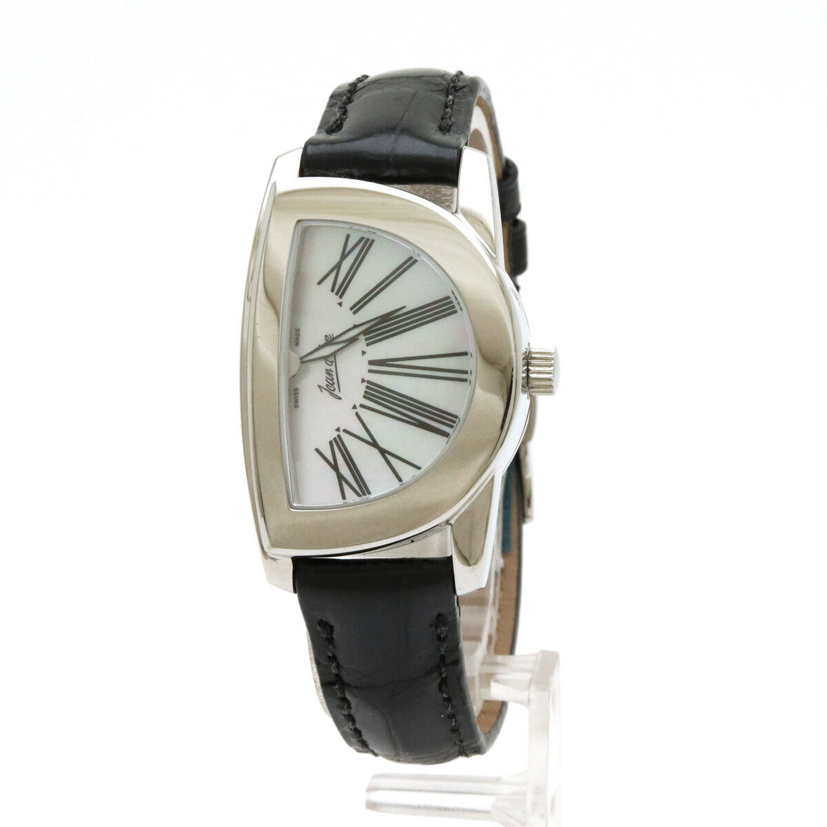 Jeand'Eve Sectra Retrograde Quartz Watch White Shell Dial