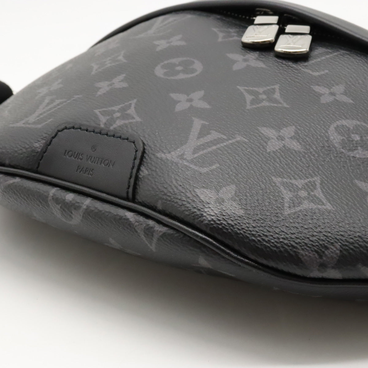 Louis Vuitton Monogram Eclipse Discovery Bum Bag PM M46035 in Great Condition