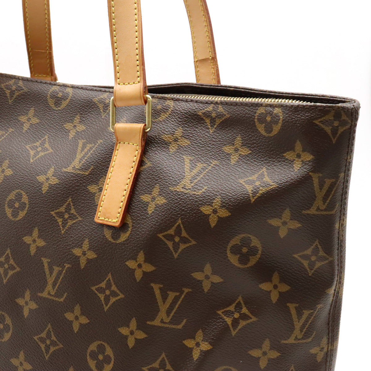 Louis Vuitton Monogram Cabas Mezzo Tote Bag M51151 in Great Condition