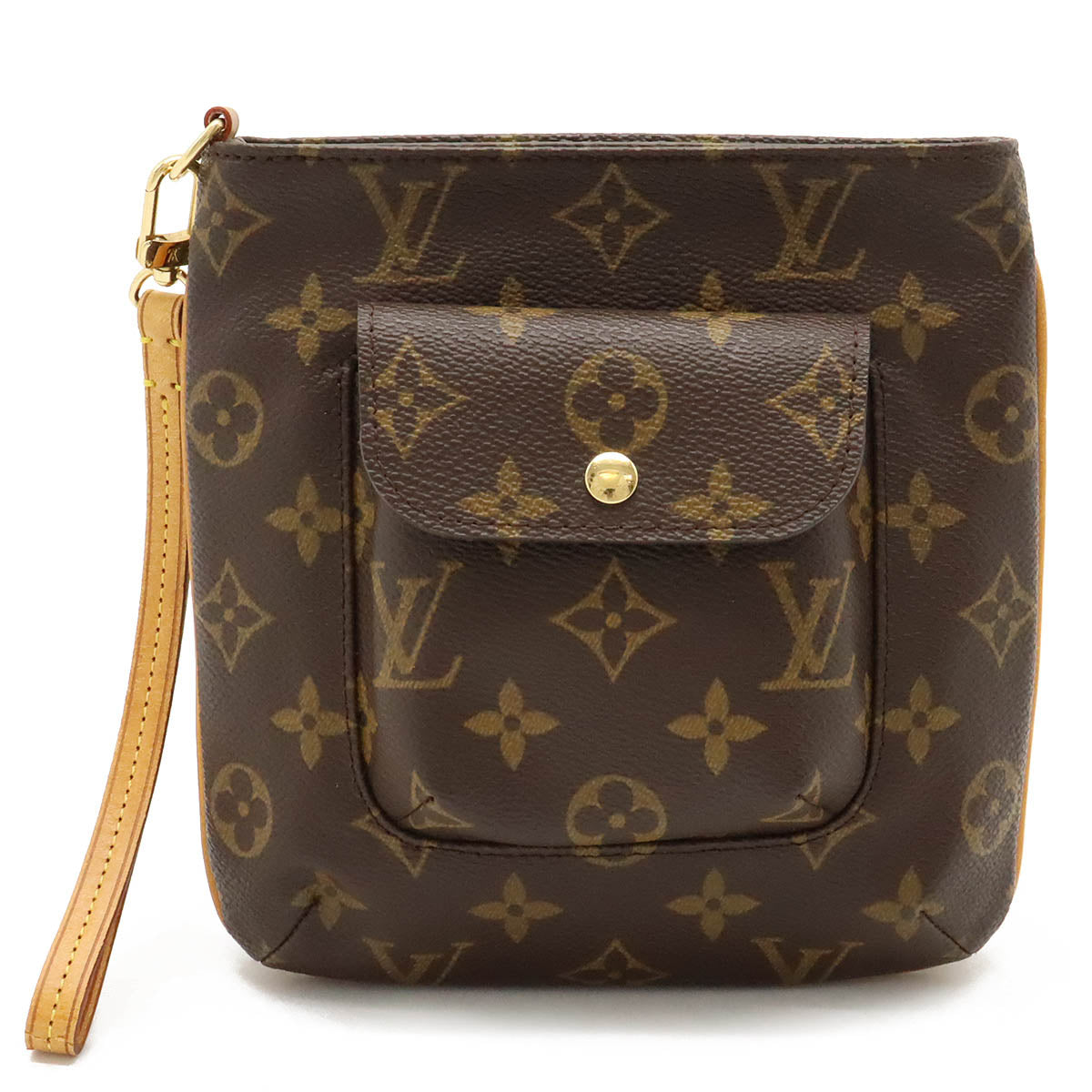 Louis Vuitton Monogram Partition Pouch Handbag Mini Bag M51901 in Very Good Condition