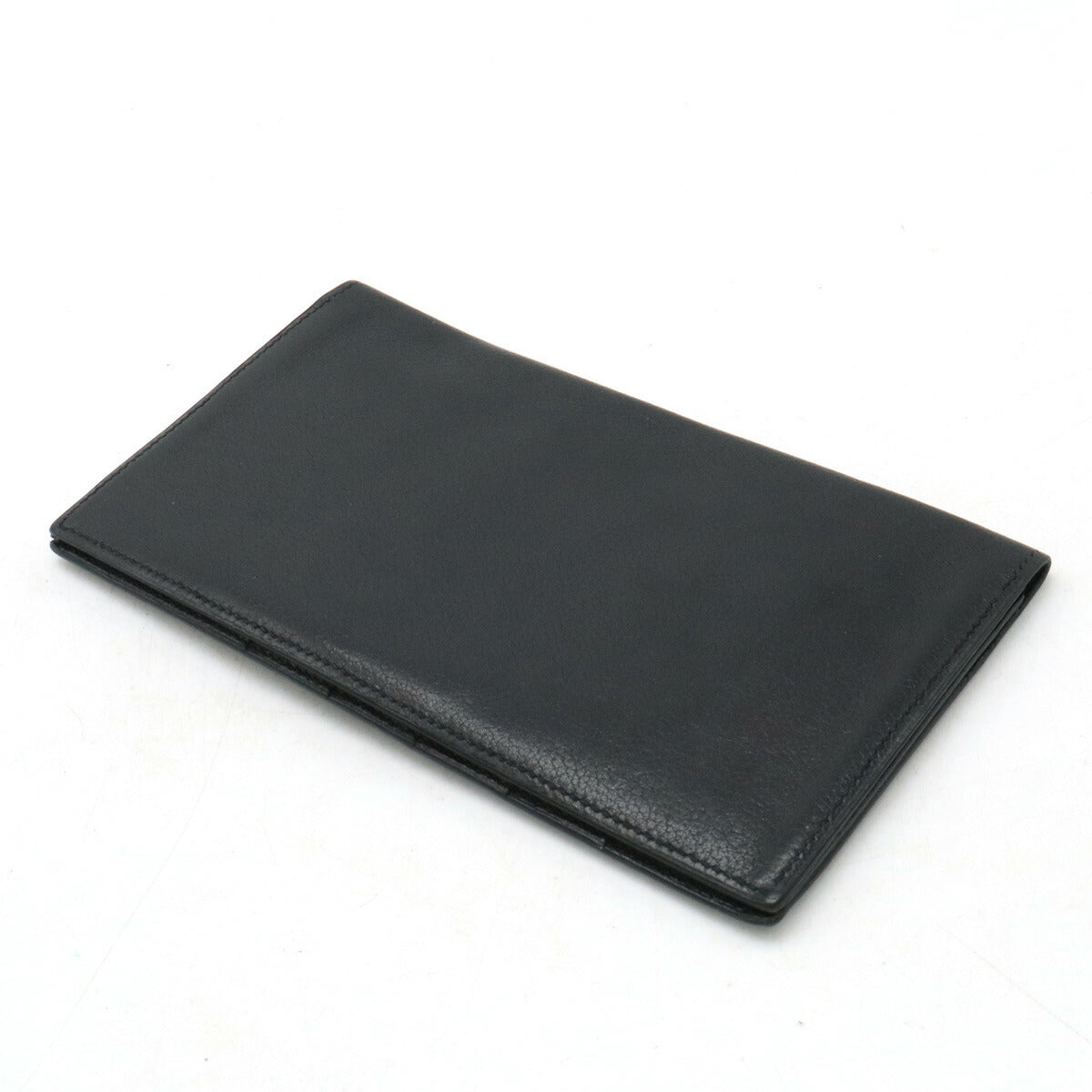 Hermes Evergrain MC2 Fleming Long Wallet Black