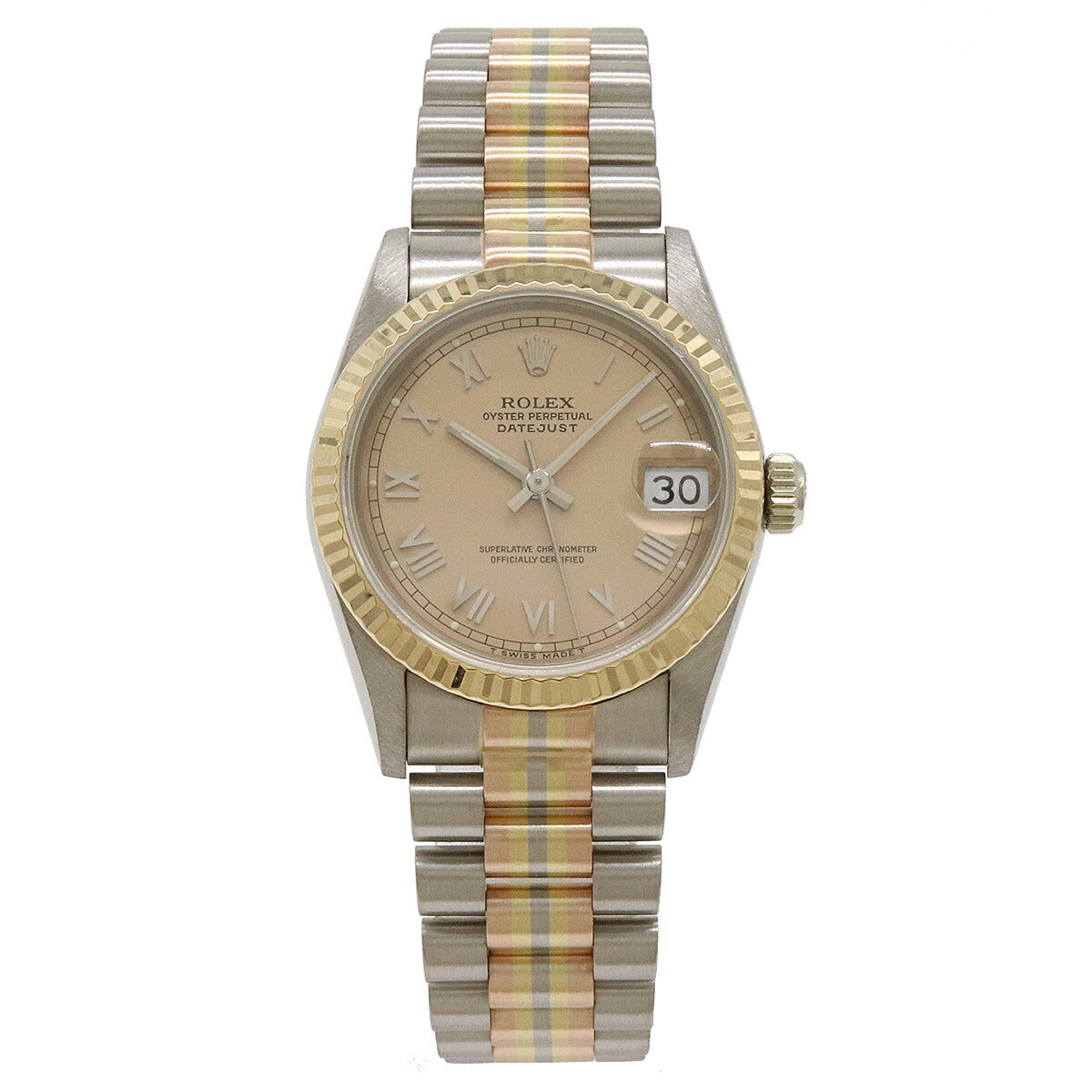 Rolex Datejust Tridor Champagne Dial Automatic Watch