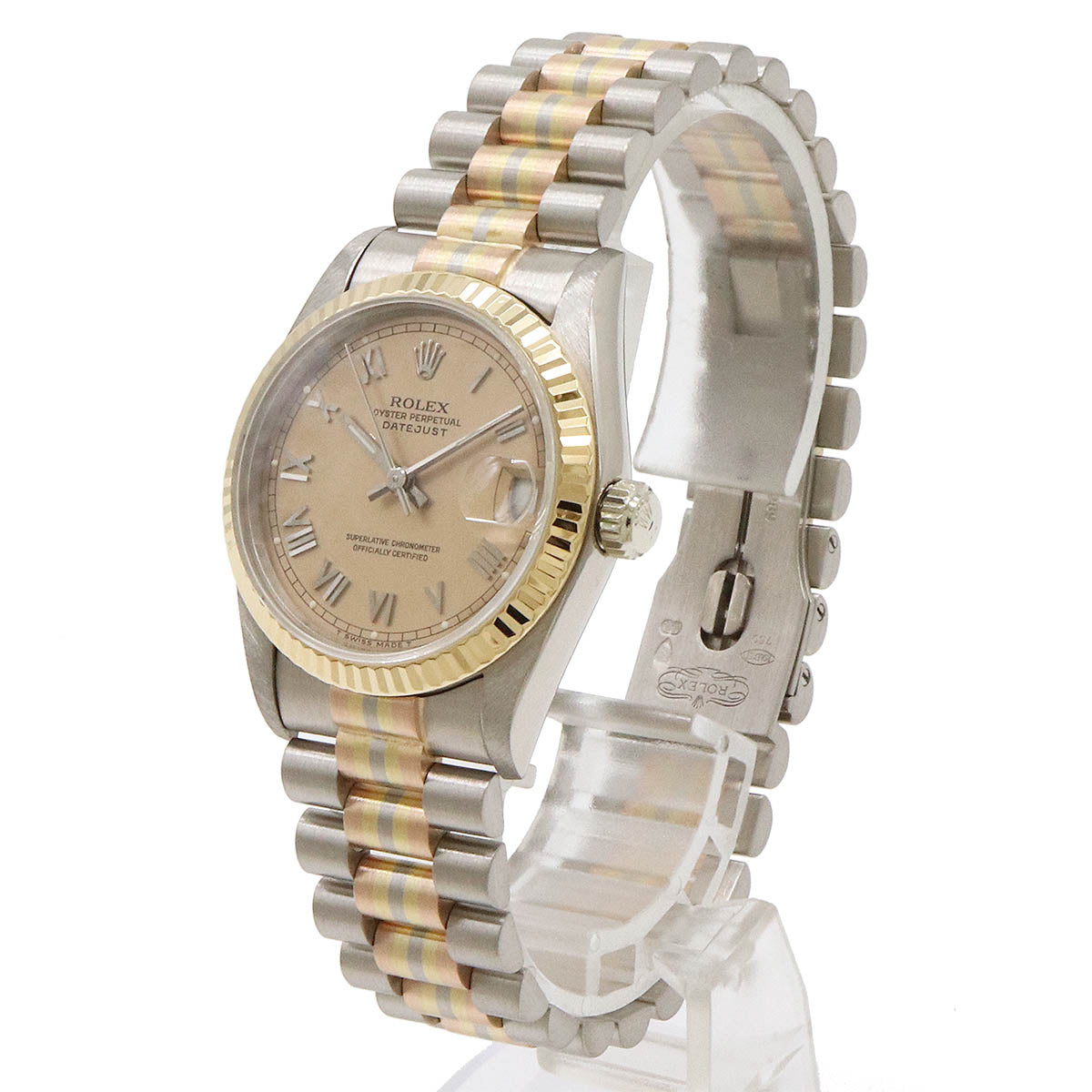 Rolex Datejust Tridor Champagne Dial Automatic Watch