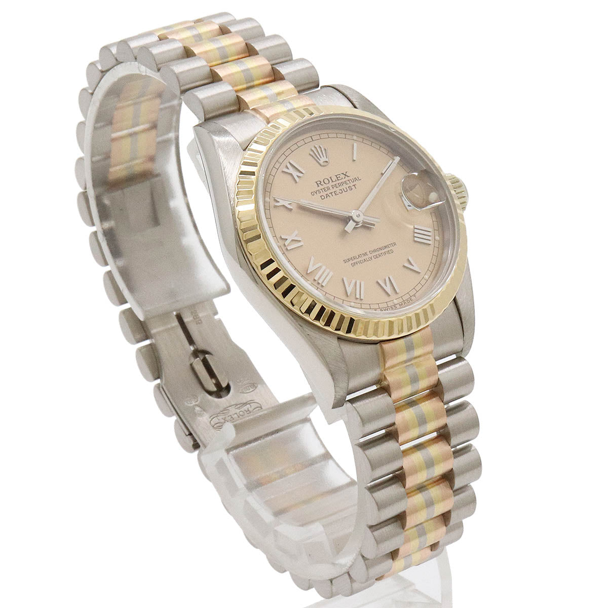 Rolex Datejust Tridor Champagne Dial Automatic Watch