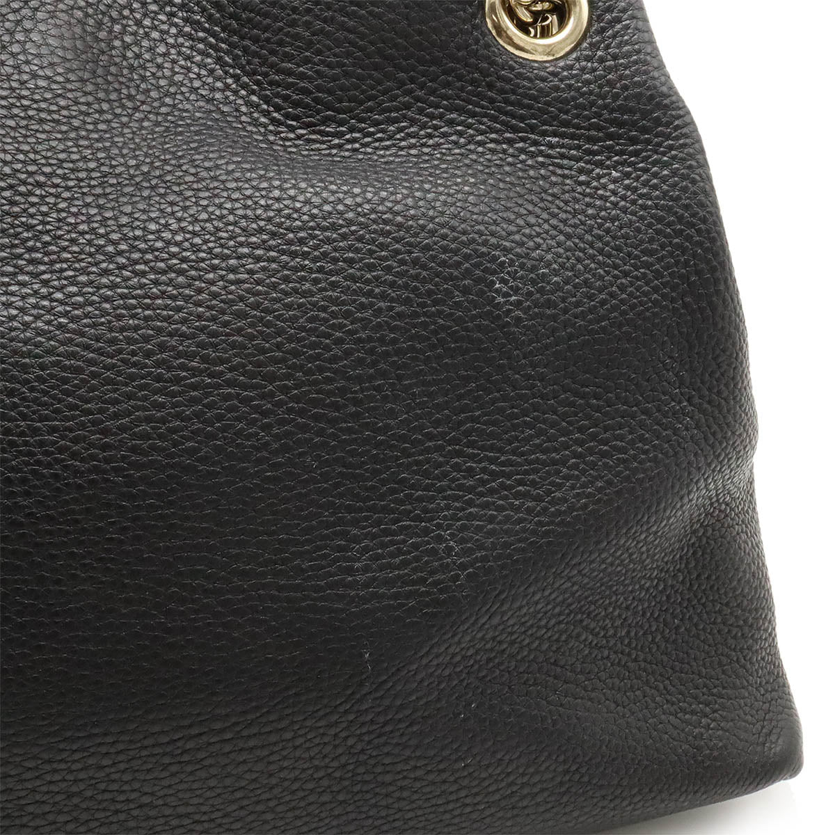 Gucci Leather Soho Interlocking G Logo Chain Shoulder Bag in Great Condition