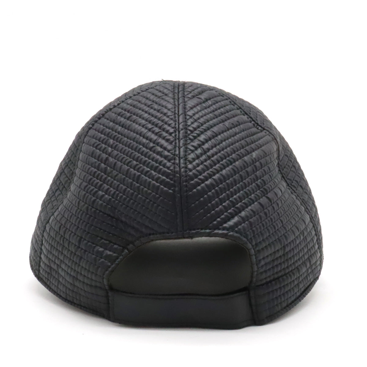 Chanel Nylon Quilted Cap Black